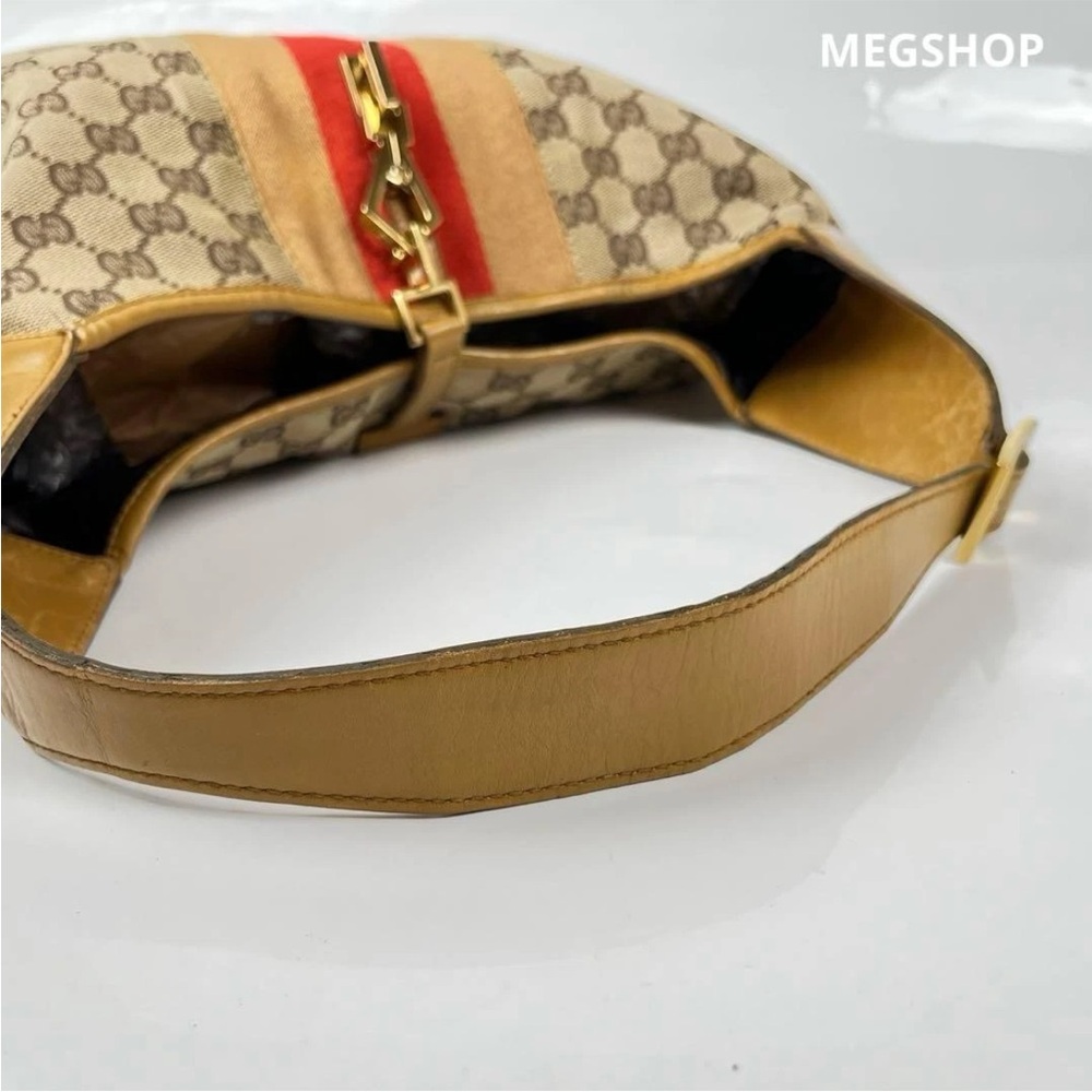 Gucci Tan and Red Shoulder Bag - Picture 7 of 12